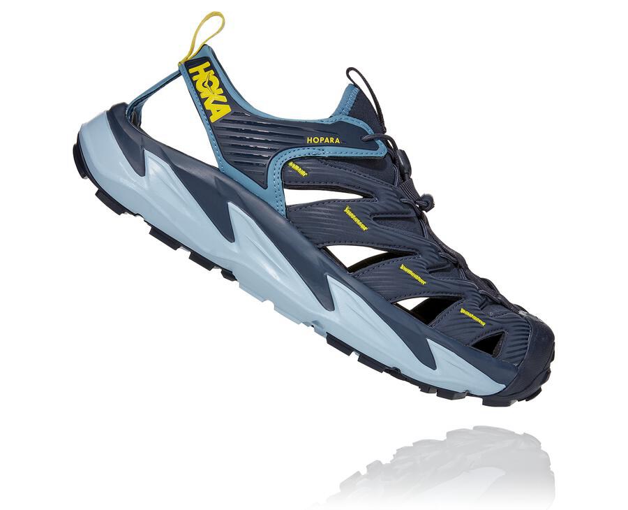 Hoka One One Sandals Mens Navy - Hopara - 20976OZMD